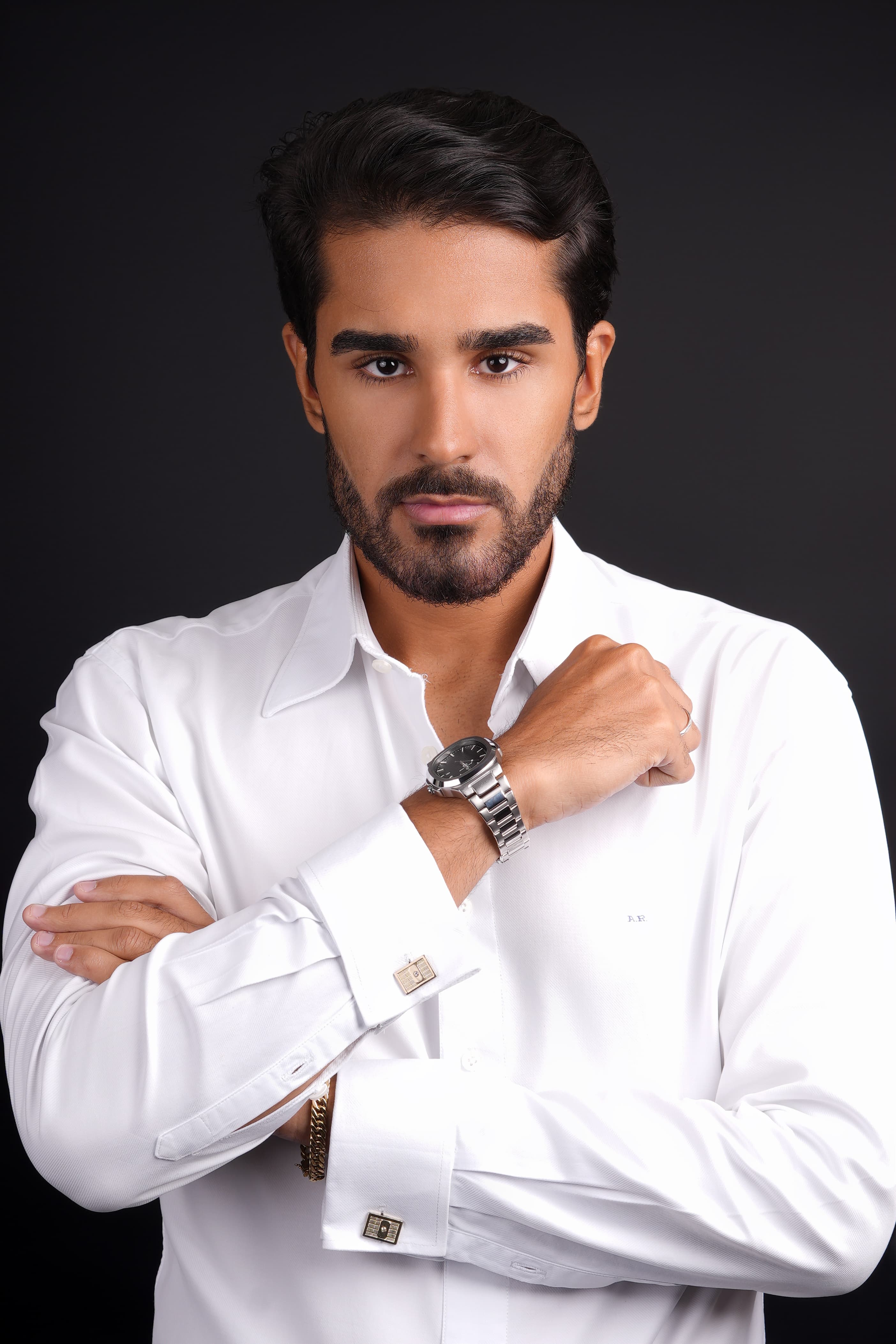 Retrato do Dr. Matheus Ribeiro, cirurgião-dentista